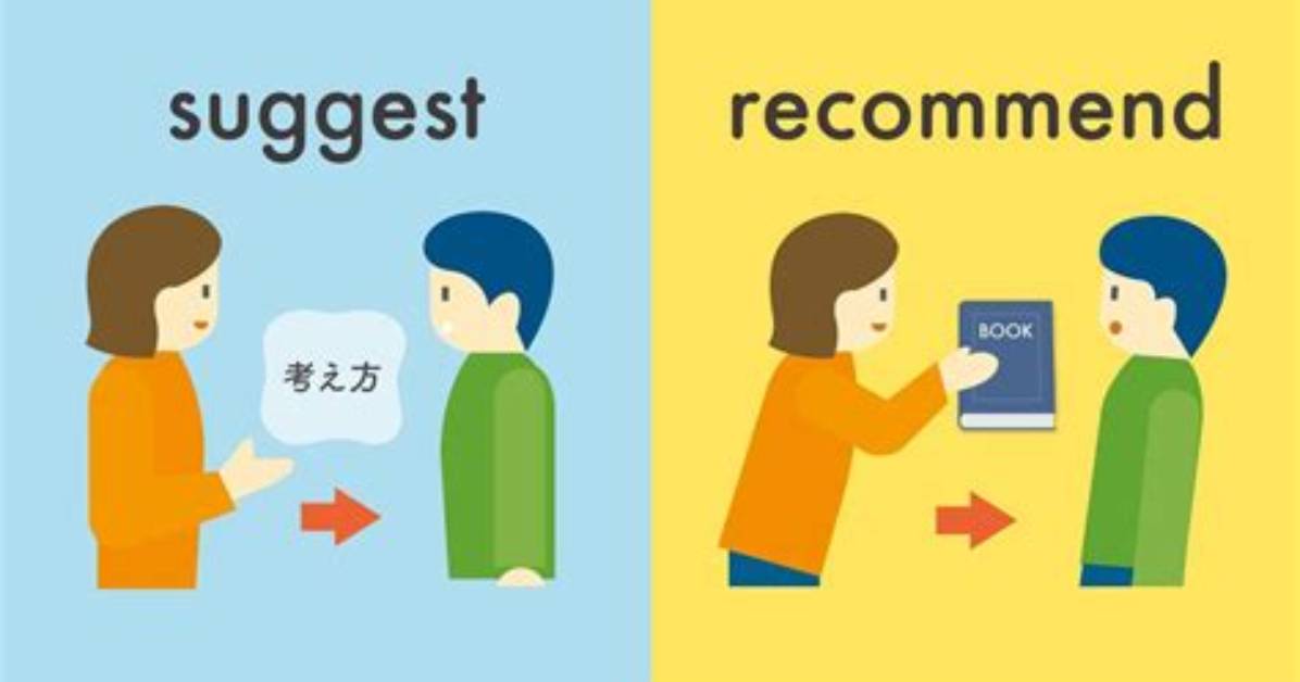 Is It Recommend or Suggest?
