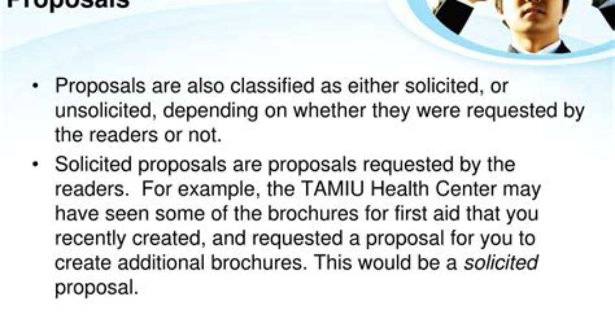 Is It Solicited or Unsolicited?