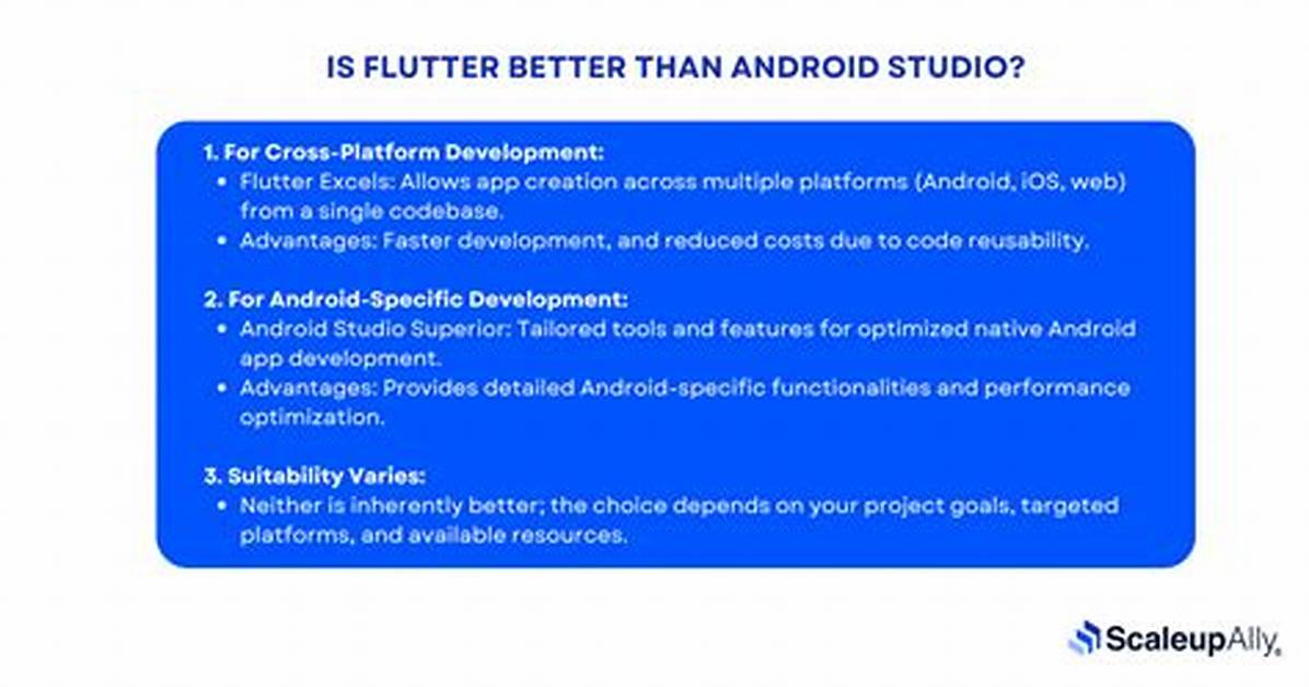 Is Kivy Better Than Android Studio?