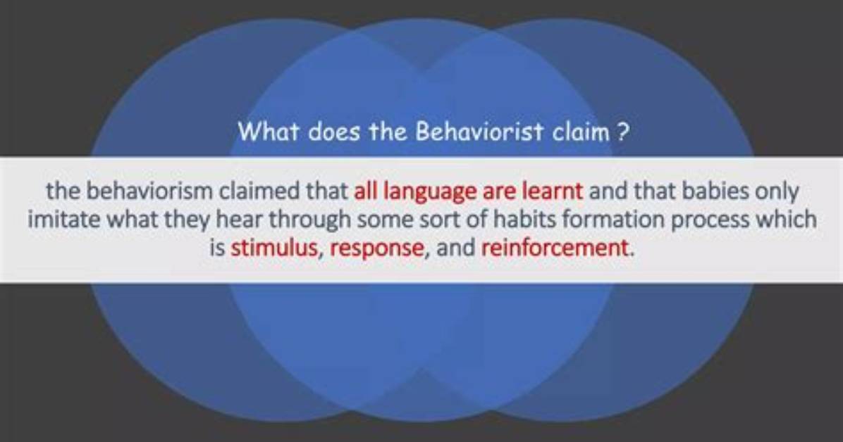Is Krashen a Behaviorist