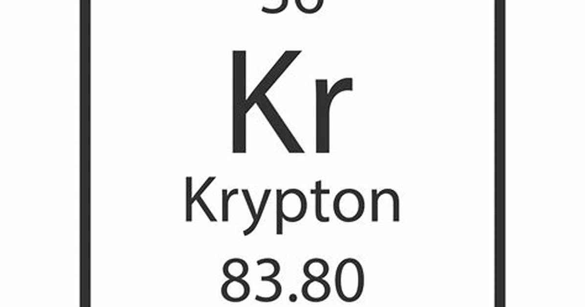 Is Krypton an Element?