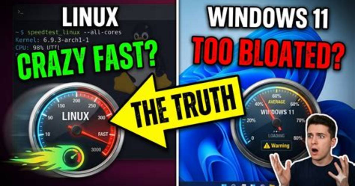 Is Linux Really Faster Than Windows?