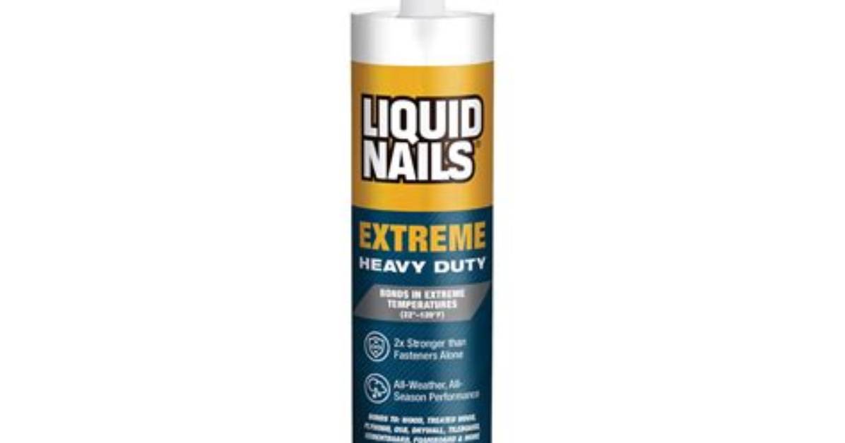 Is Liquid Nails Polystyrene Compatible