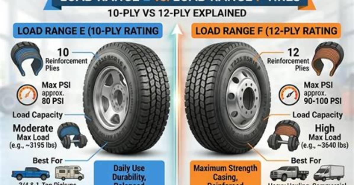 Is Load Range F Better Than E?