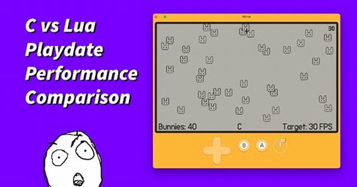 Is Lua Faster Than C?