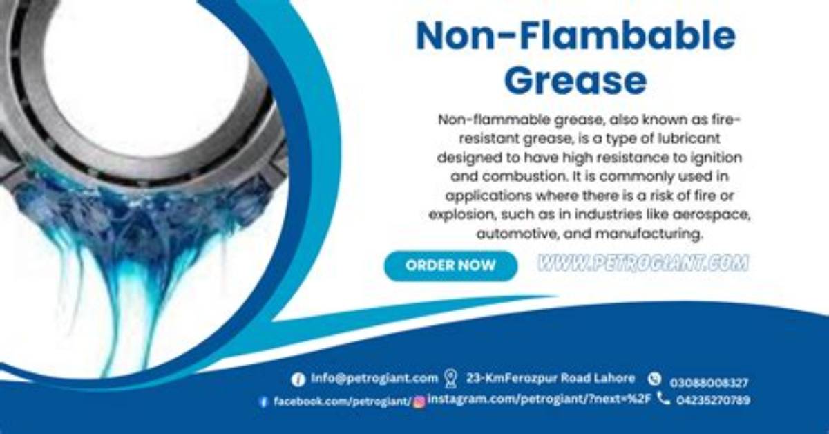 Is Lubricating Grease Flammable?