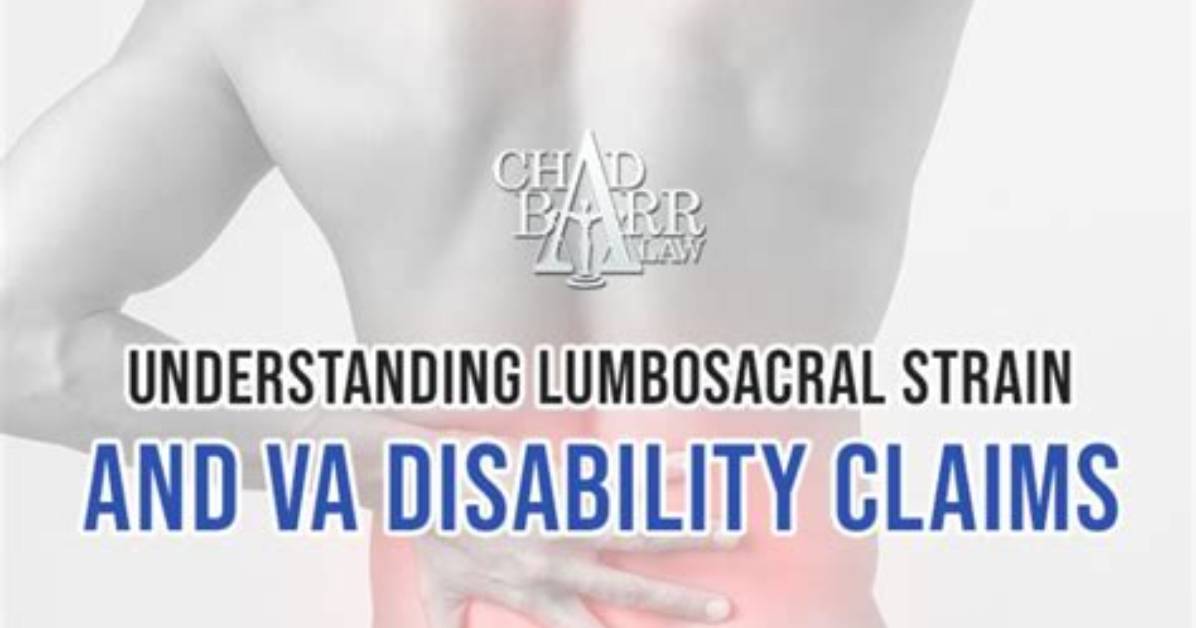 Is Lumbosacral a Disability?