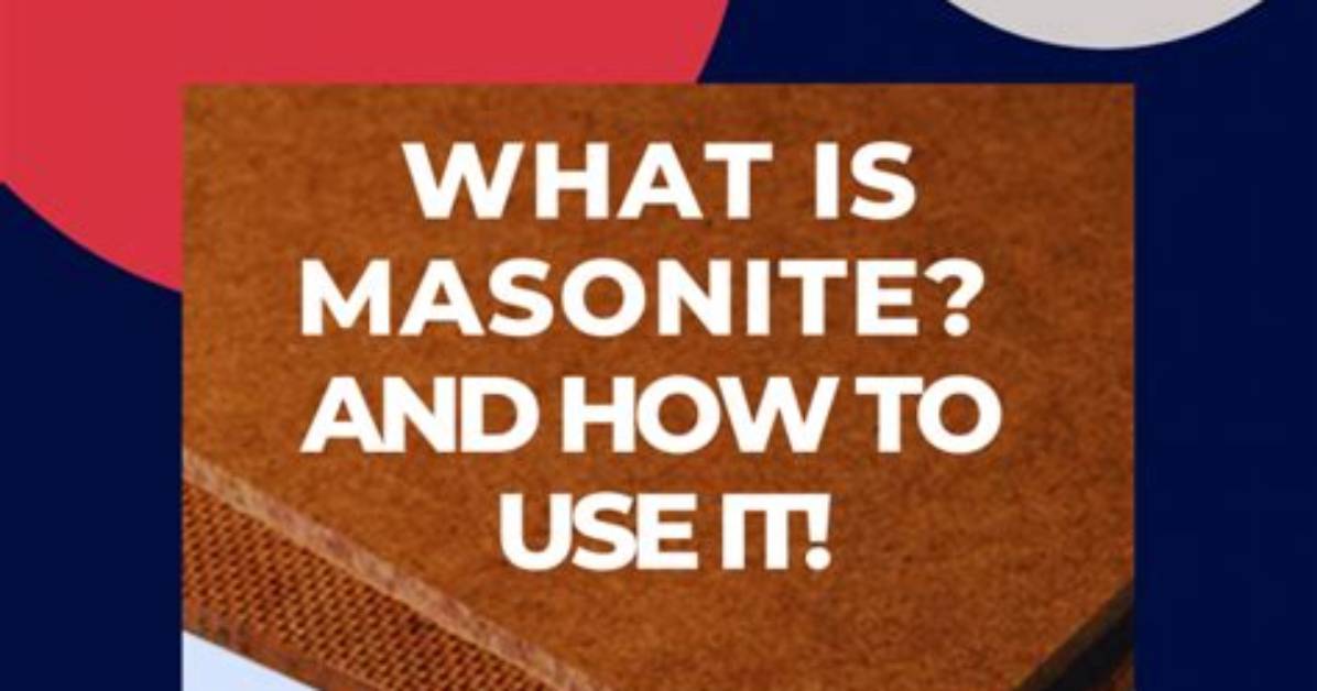 Is Masonite Waterproof