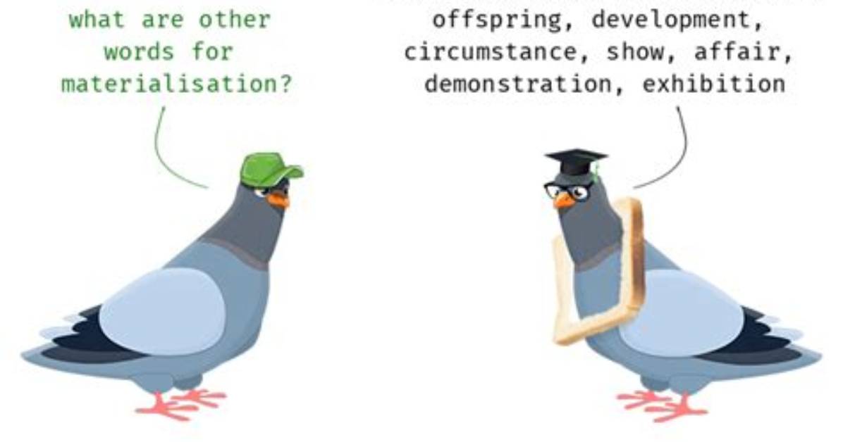 Is Materialisation a Word?