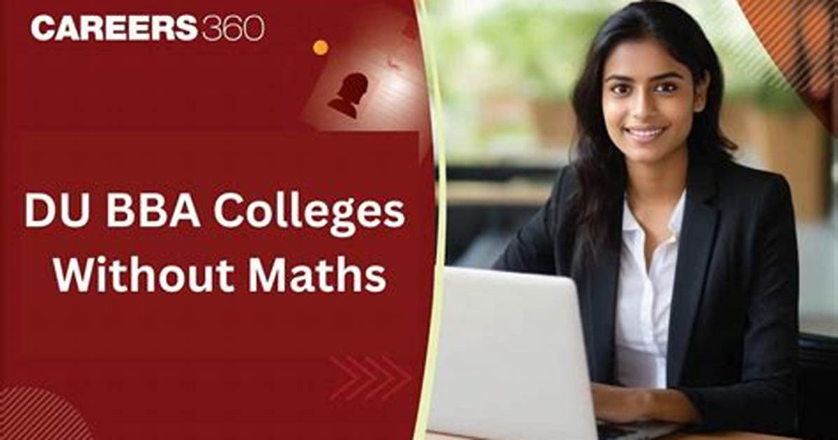 Is Maths Compulsory for Bba in Du?