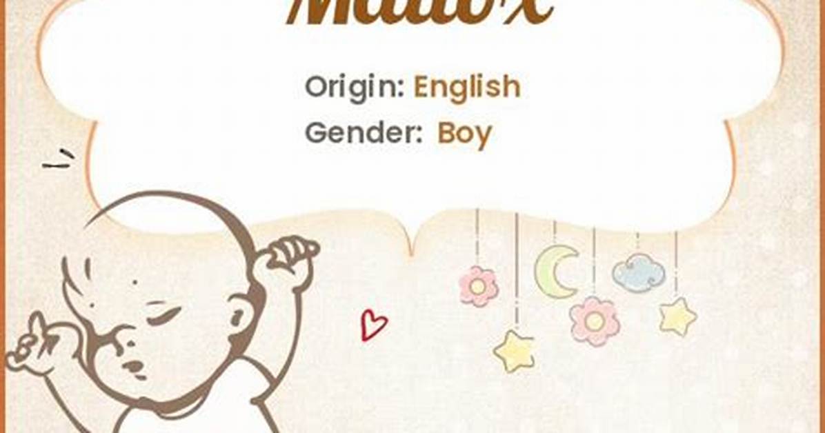 Is Mattox a Boy Name?