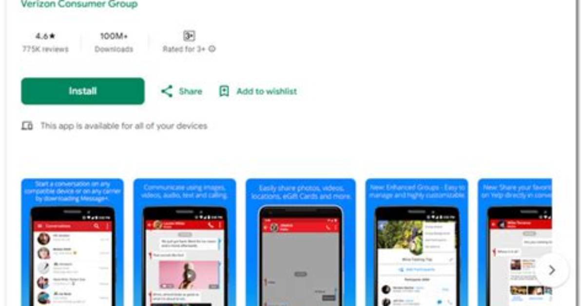 Is Message a Verizon App