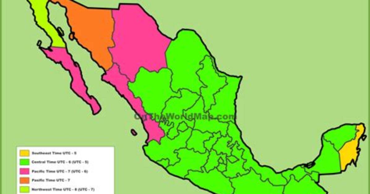 Is Mexico Same Time as California?