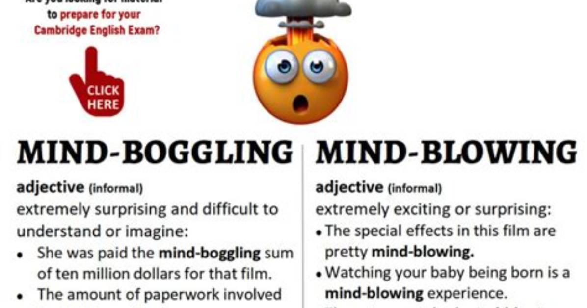 Is Mind-Boggling a Adjective?
