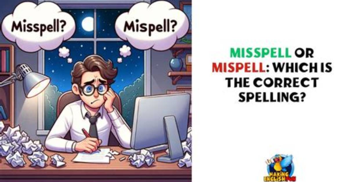 Is Misspell One Word?