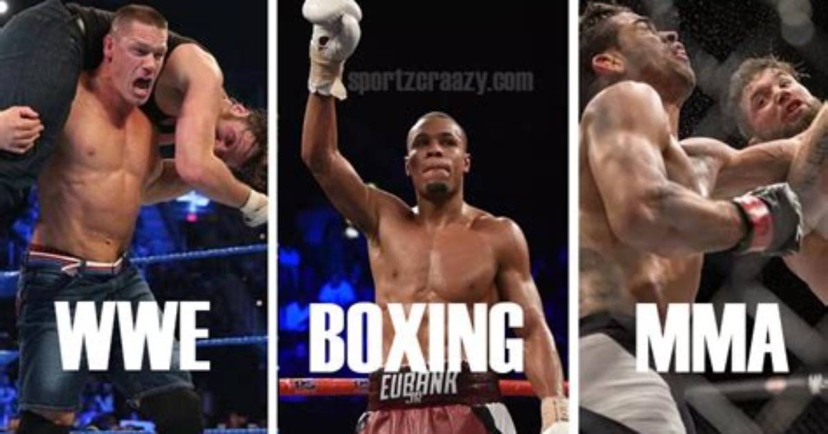 Is Mma and Wwe Same?