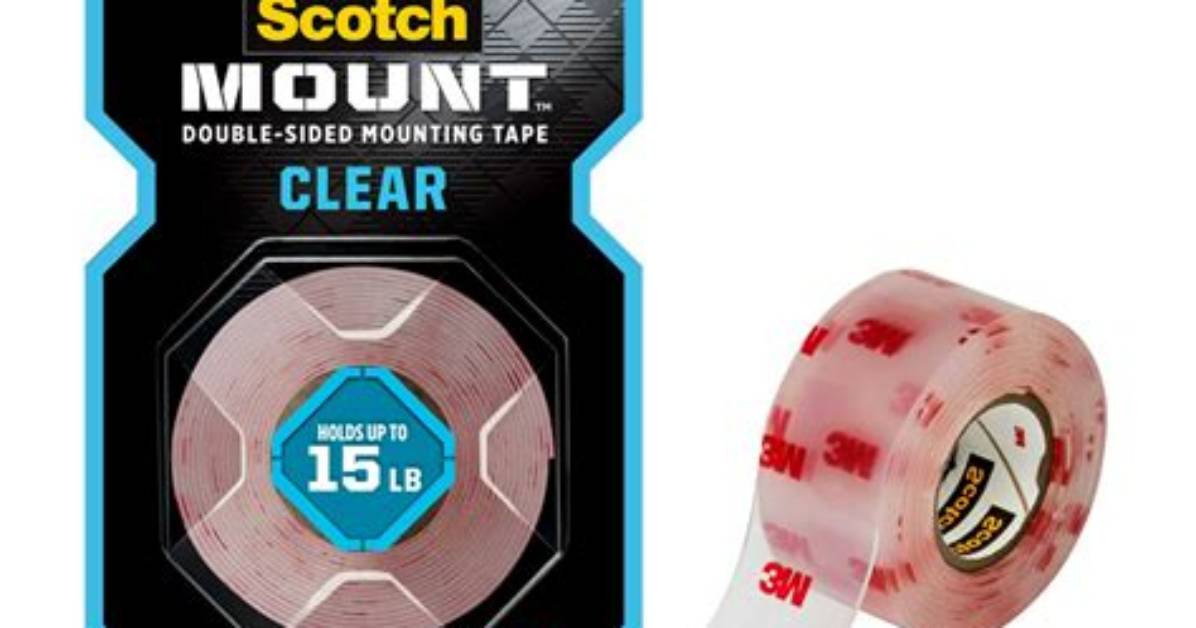 Is Mounting Tape Double Sided?