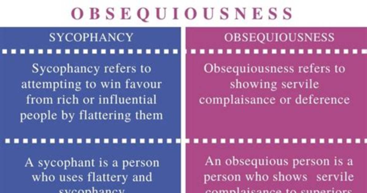 Is Obsequiousness a Word?