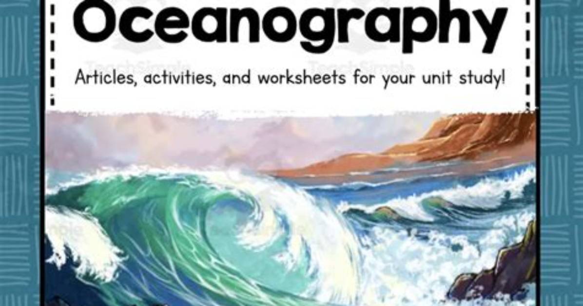 Is Oceanography an Earth Science?