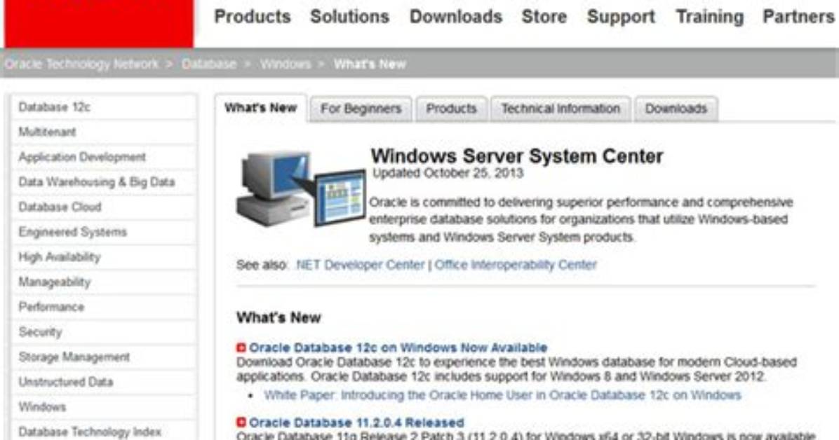 Is Oracle 12C Compatible with Windows Server 2016?