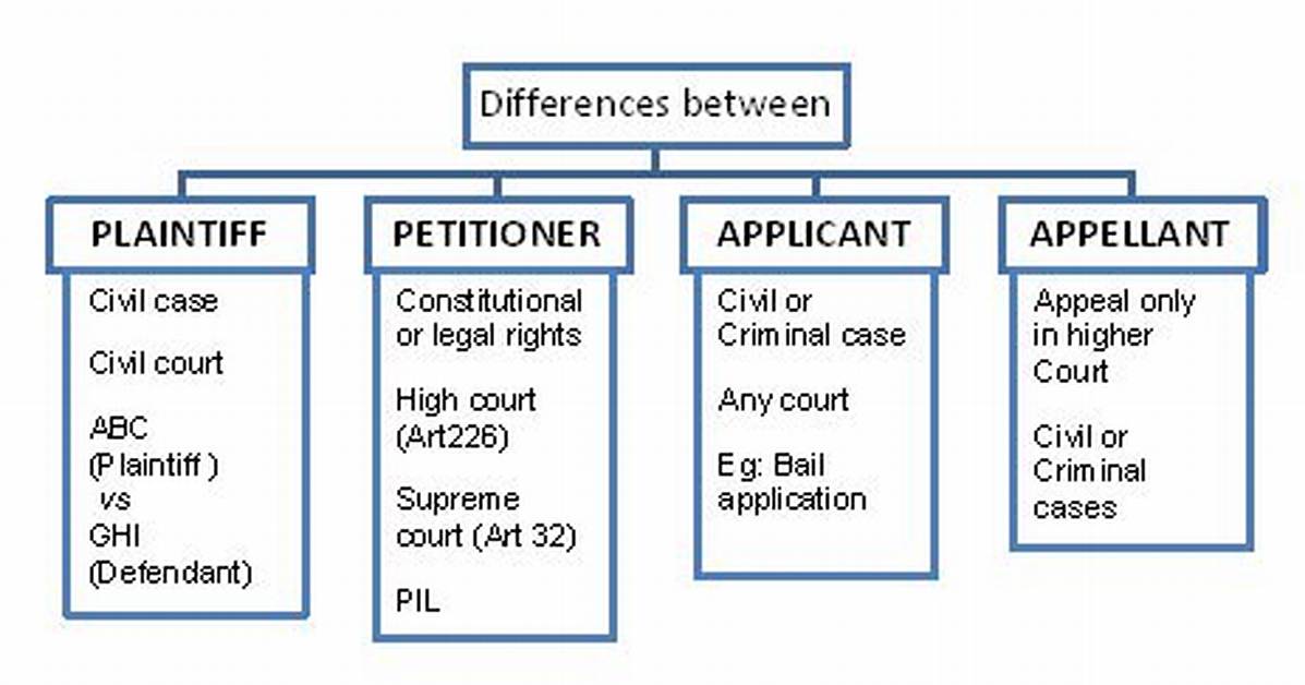 Is Petitioner the Same as Plaintiff?