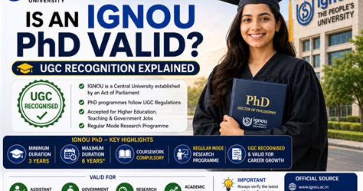 Is Phd from Ignou Valid?