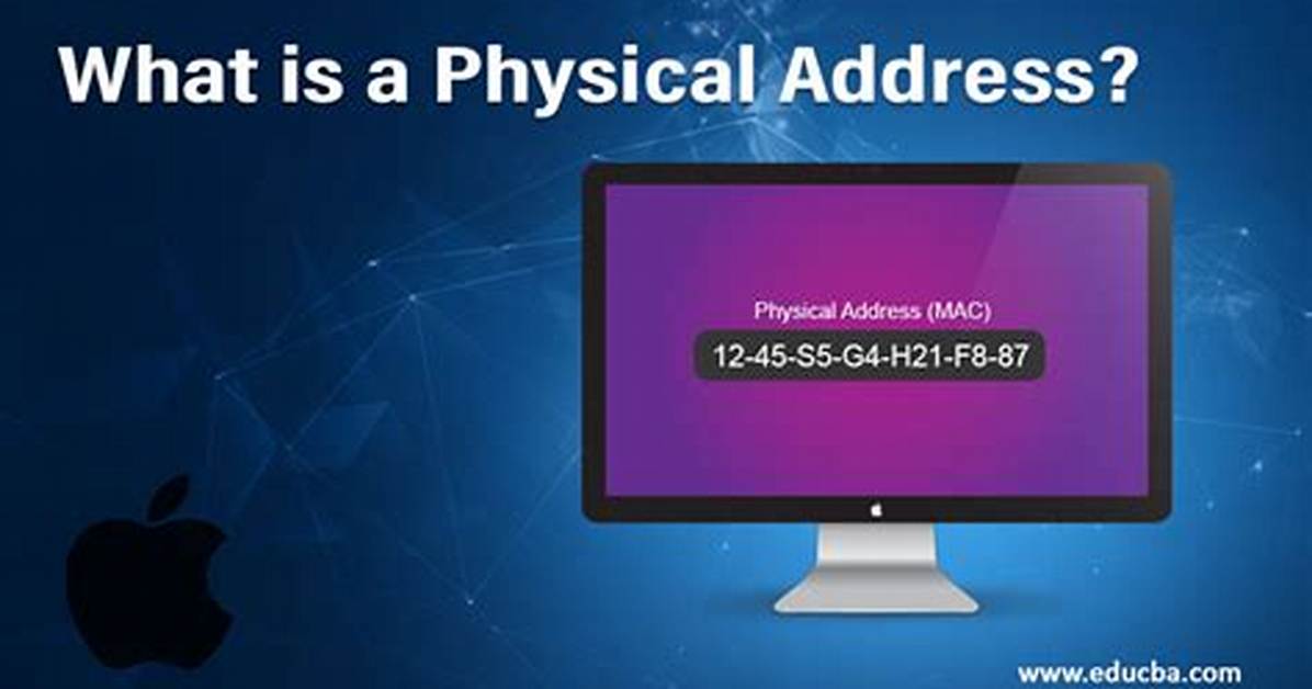 Is Physical Address the Same as Mac Address?