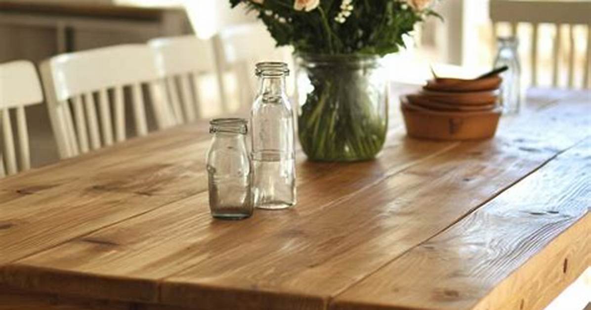 Is Pine Good for a Dining Table?