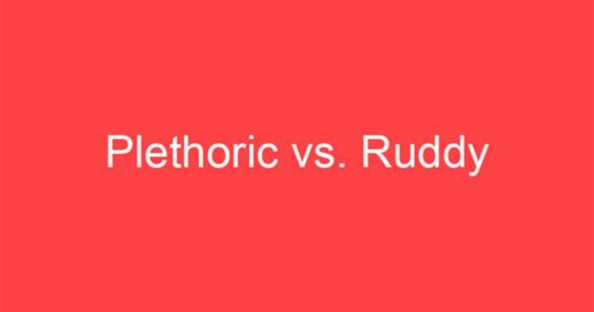 Is Plethoric a Adjective?