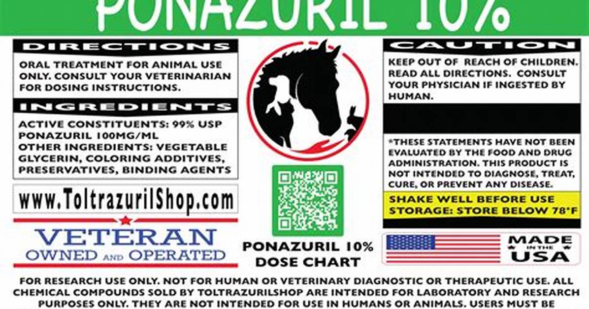 Is Ponazuril a Dewormer