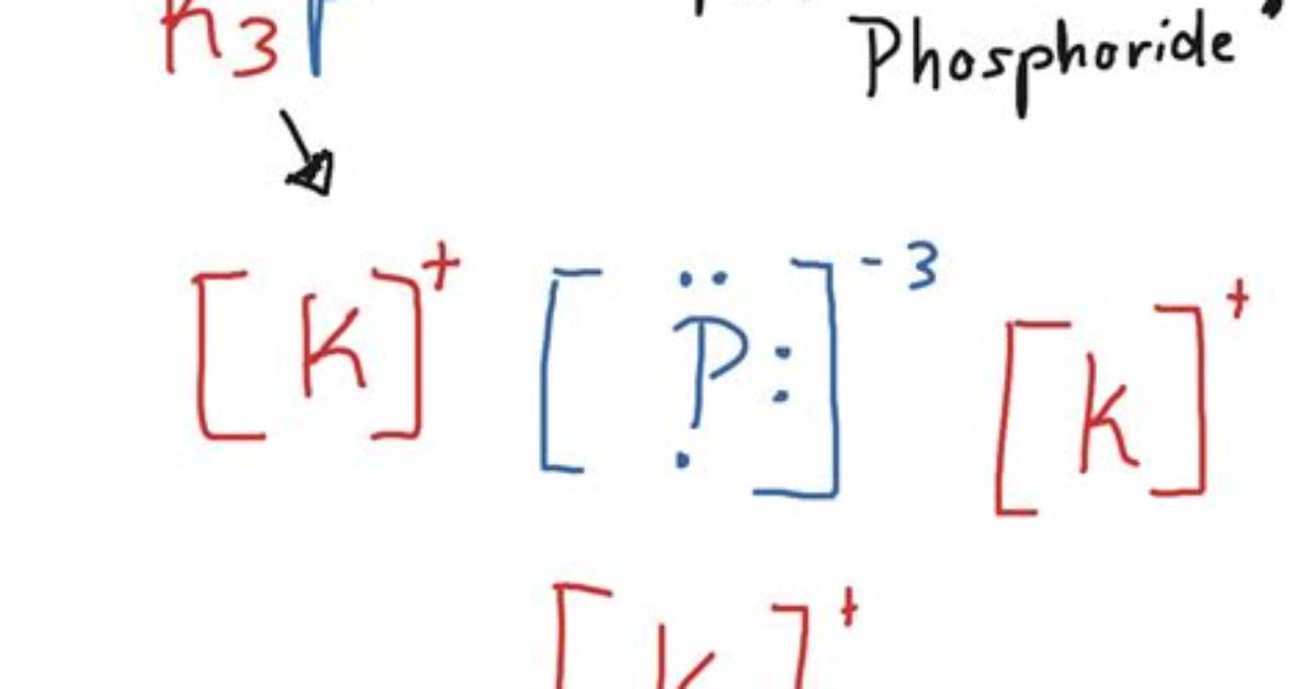 Is Potassium Phosphide Ionic or Covalent