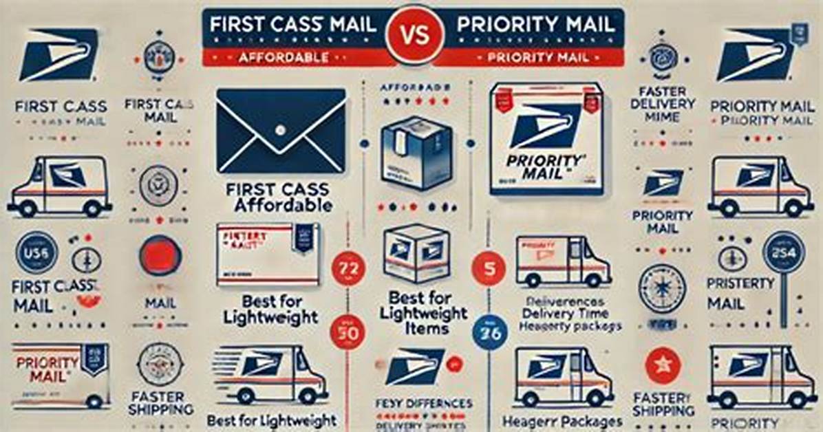 Is Priority or First Class Mail Faster?