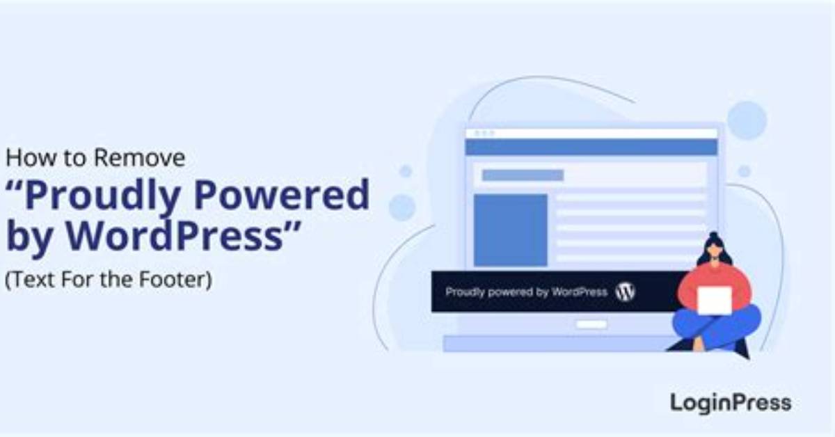 Is Proudly Powered by Wordpress?