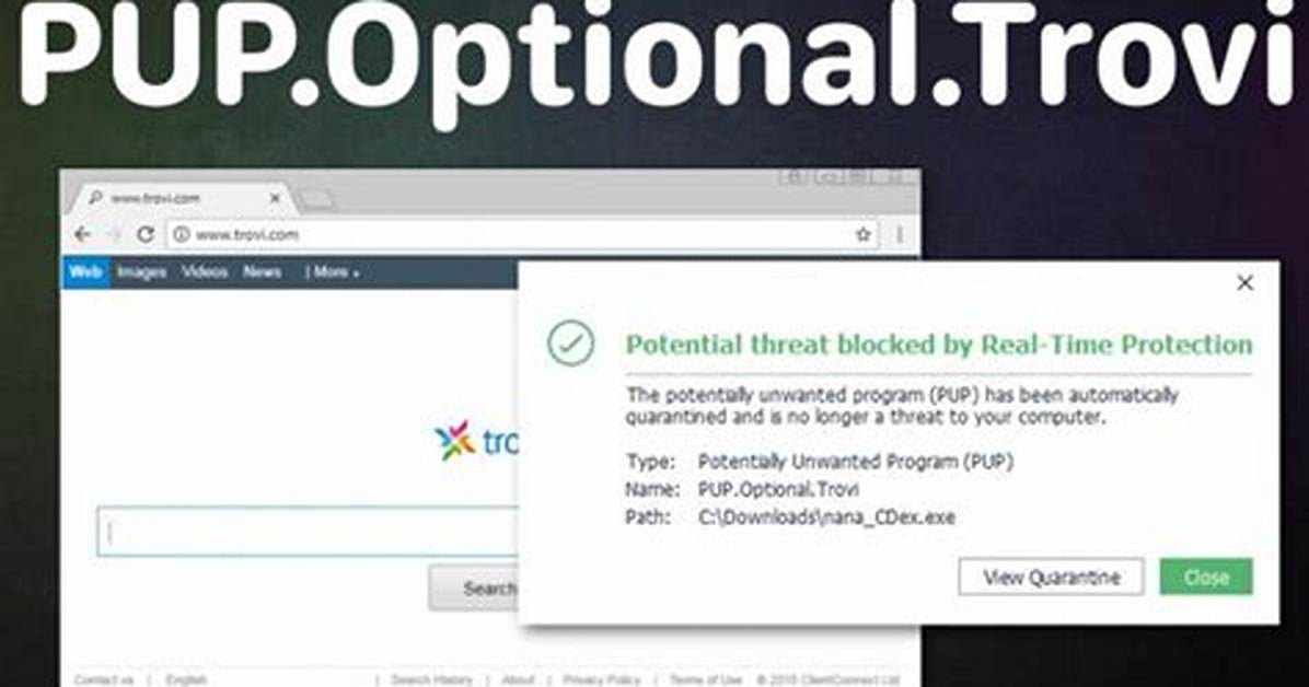 Is Pup Optional a Virus