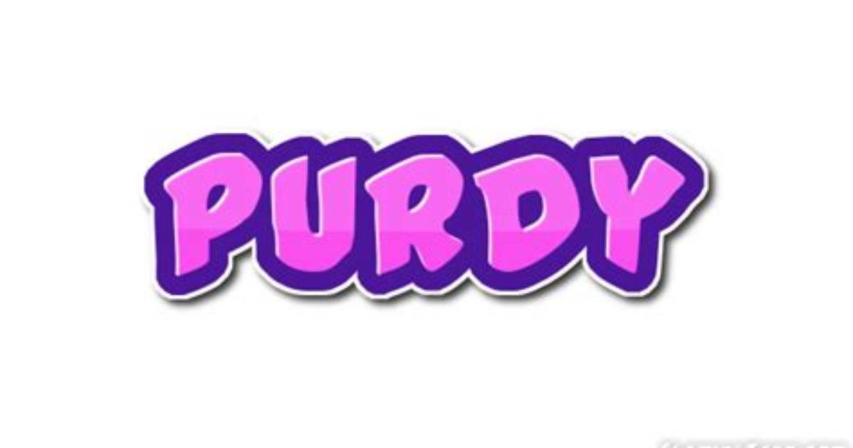 Is Purdy a Name?