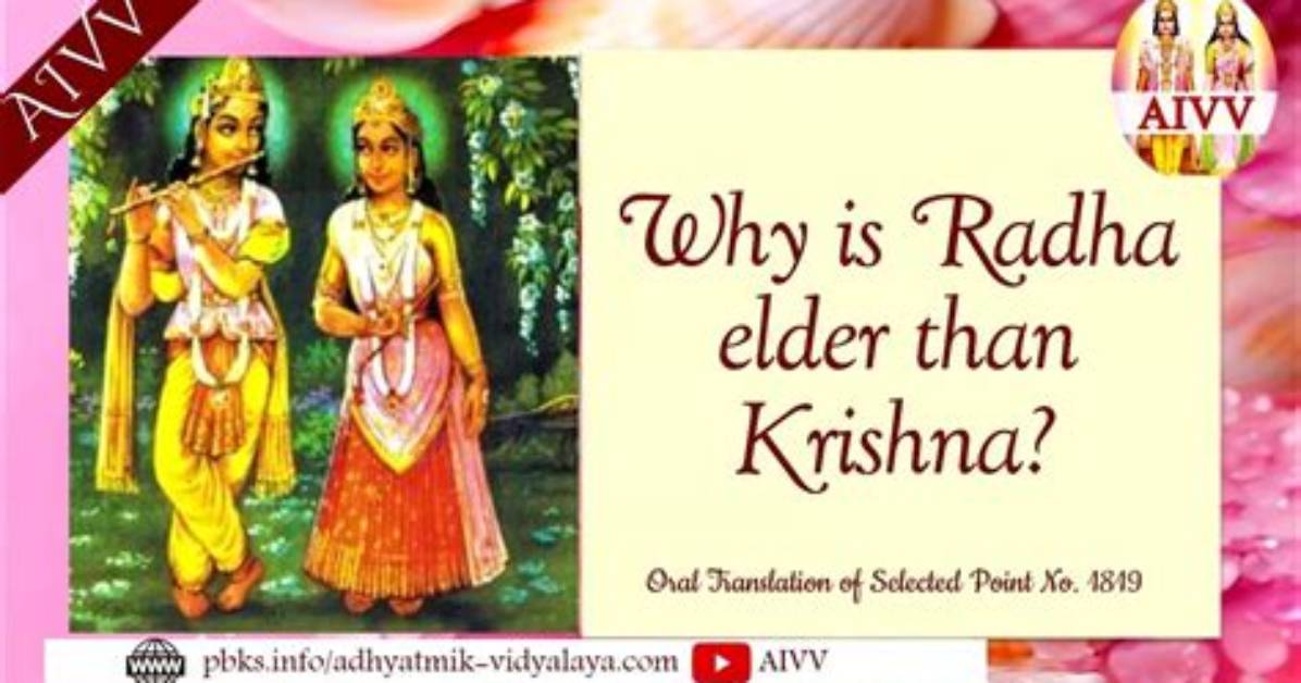 Is Radha Elder Than Krishna?