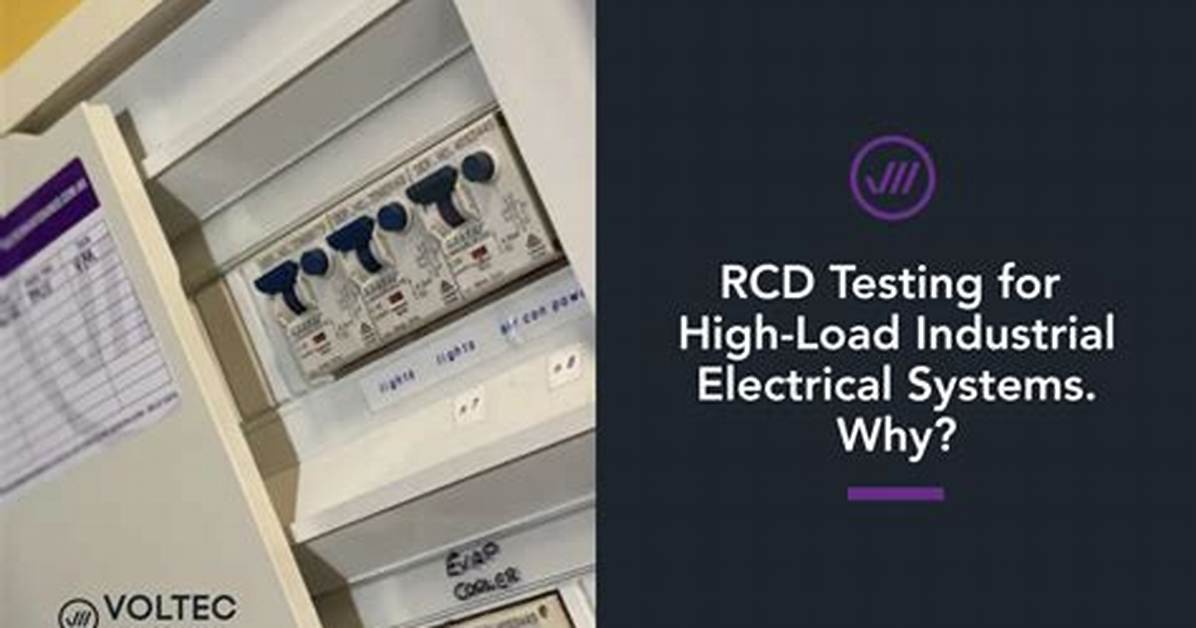 Is Rcd Testing a Statutory Requirement?