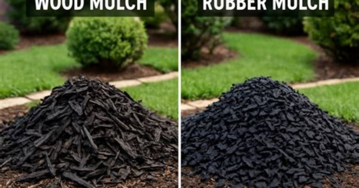 Is Rubber Mulch Better Than Regular Mulch?