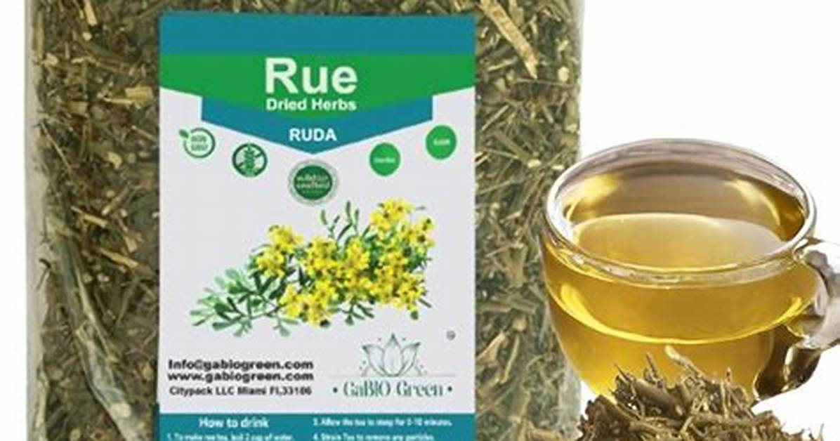 Is Rue Tea Safe
