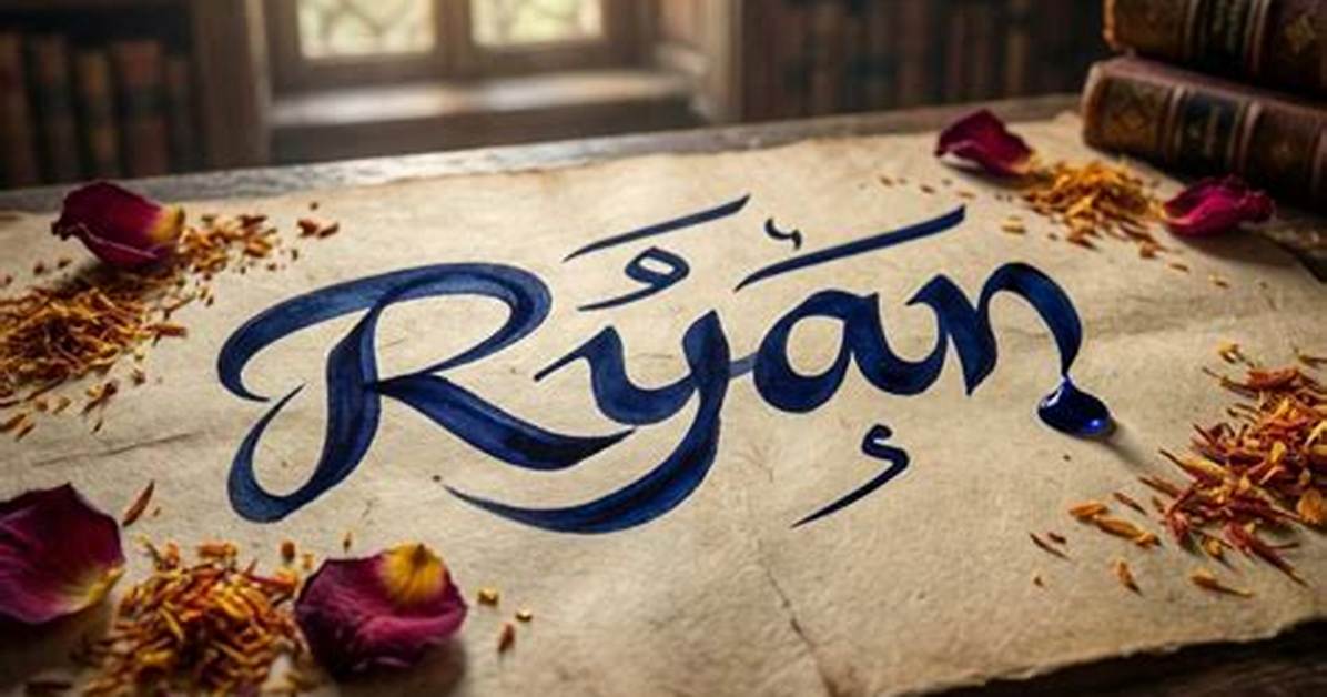 Is Ryan an Arabic Name?