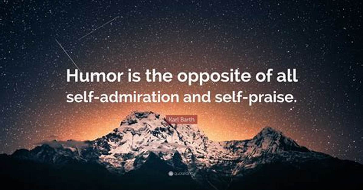 Is Self Admiration Bad?