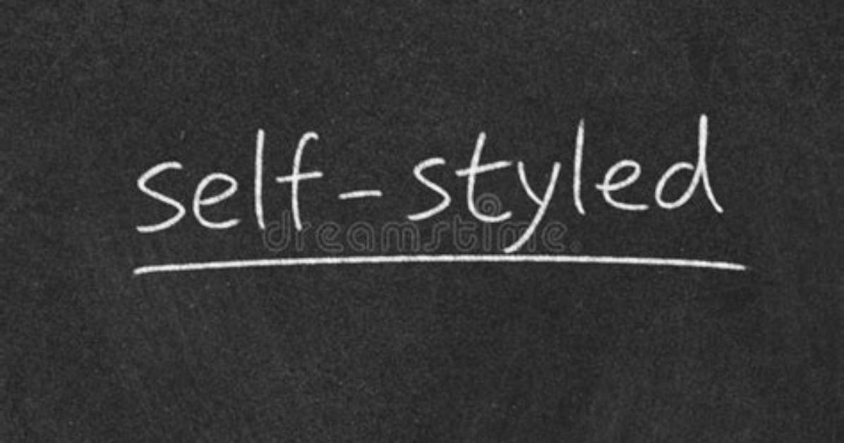 Is Self-Styled an Adjective?