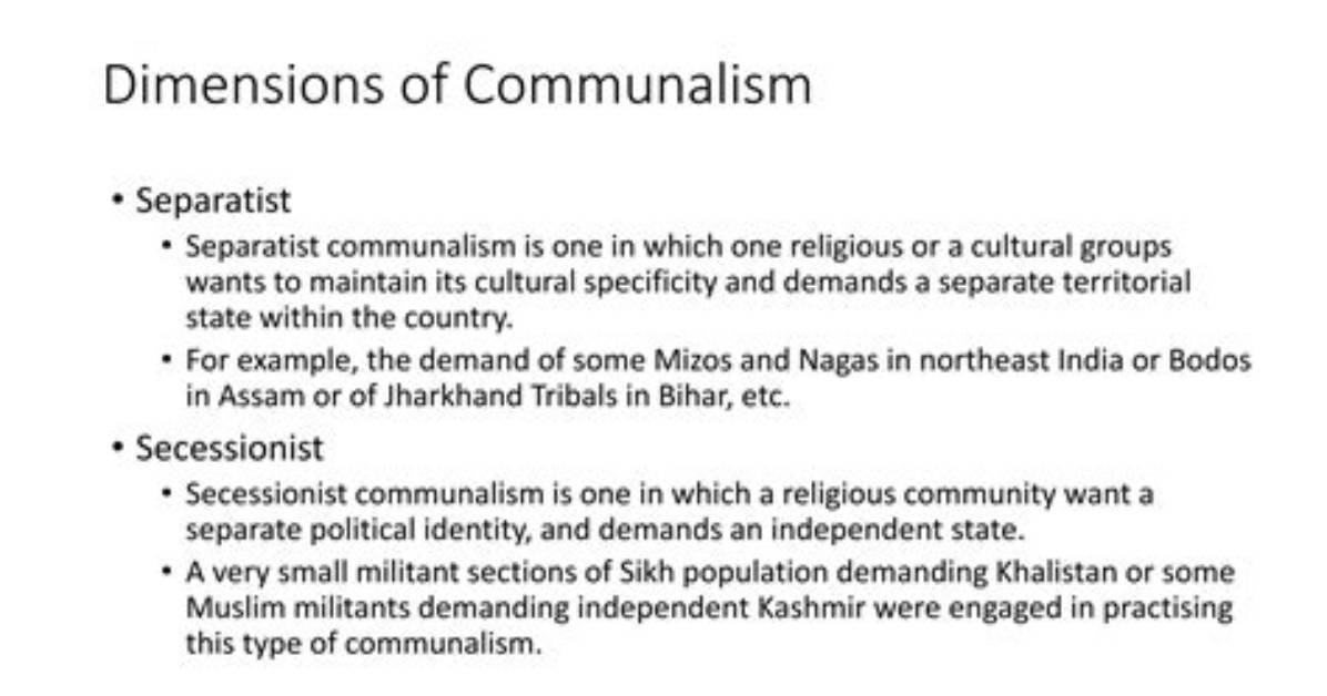 Is Separatist the Same as Secessionist?