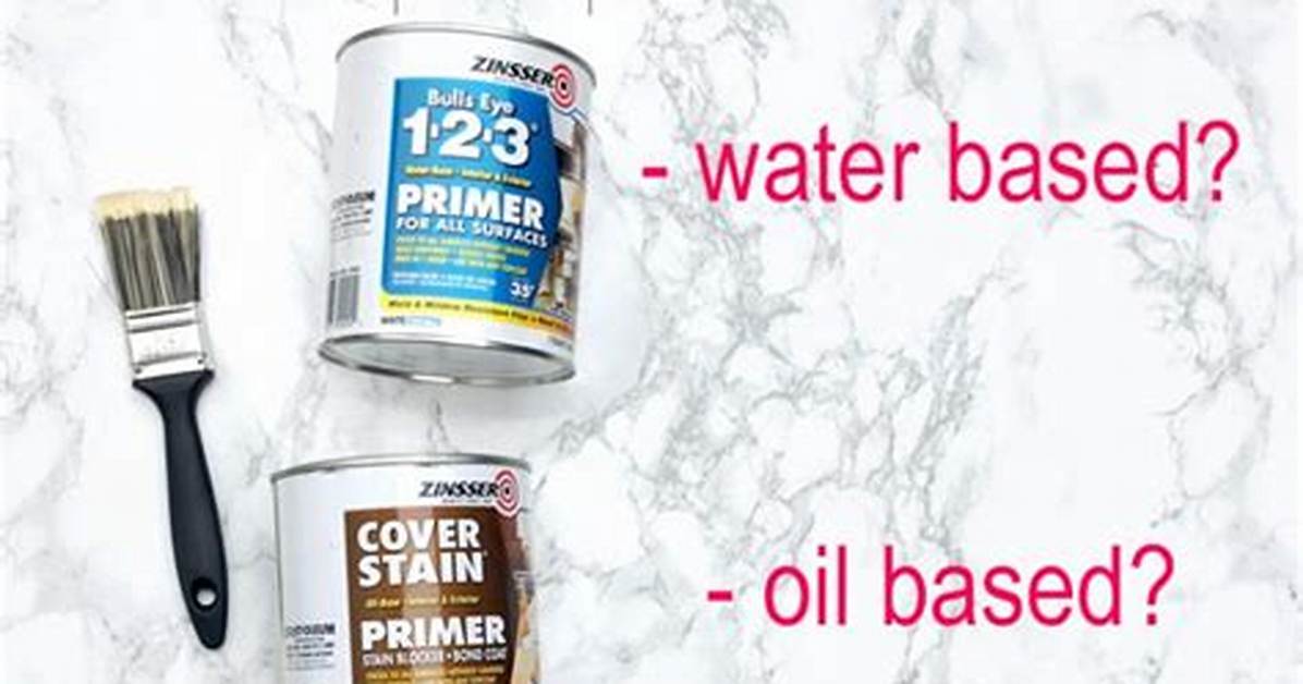 Is Shellac Primer Oil Based