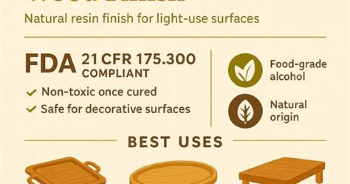 Is Shellac Safe for Food