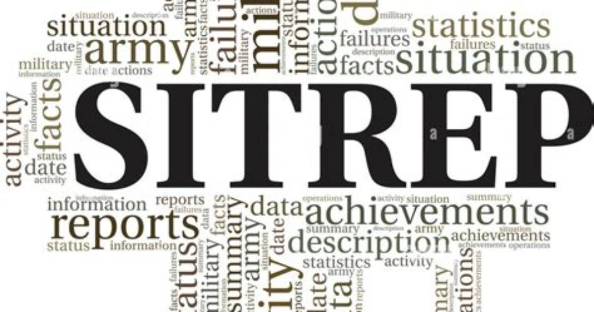 Is Sitrep a Real Word?