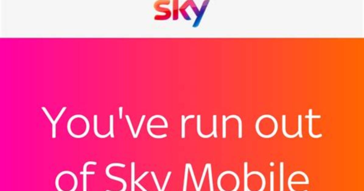 Is Sky Mobile Data Capped?