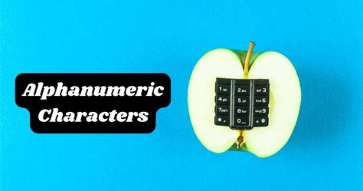 Is Space an Alphanumeric?