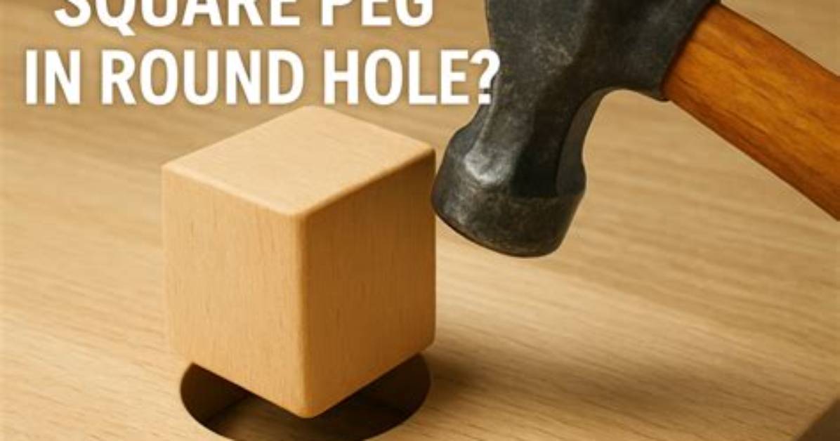 Is Square Peg in Round Hole?