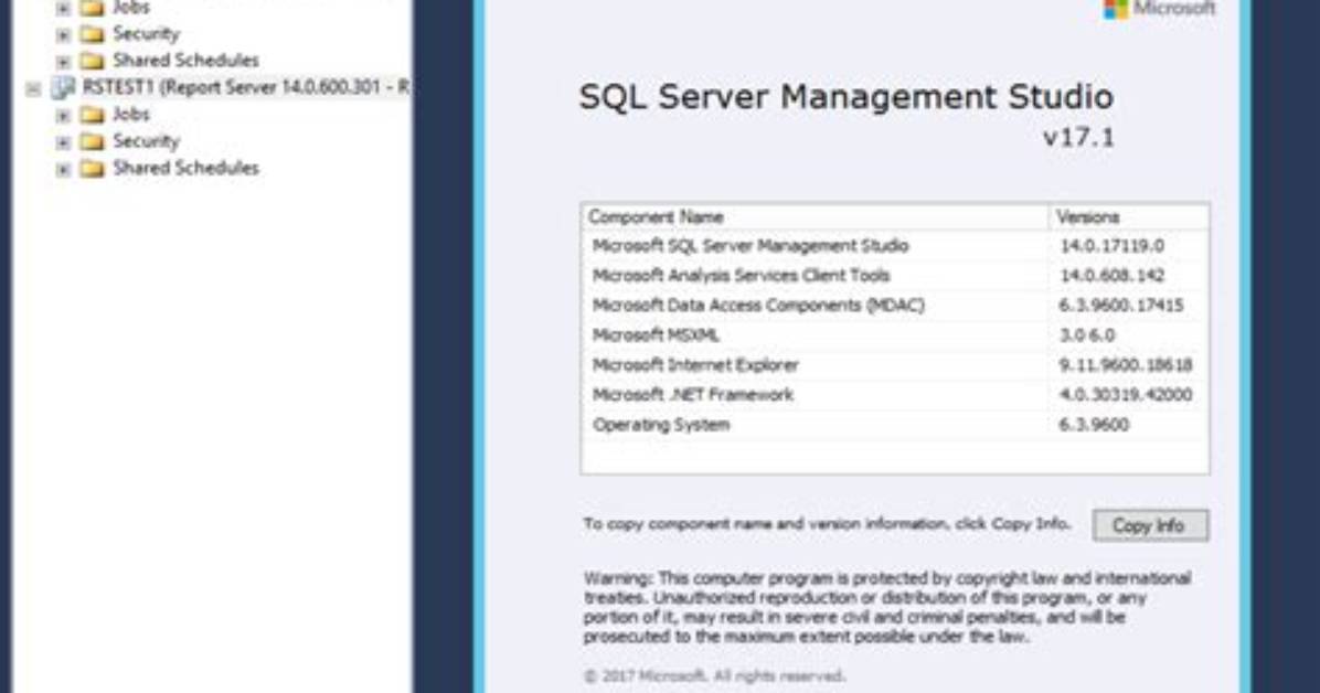 Is Ssrs Included with Sql Server 2017